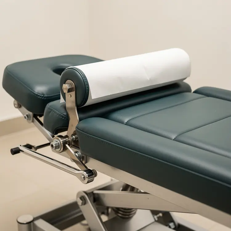 Chiropractic Adjustment Table with Paper Roll