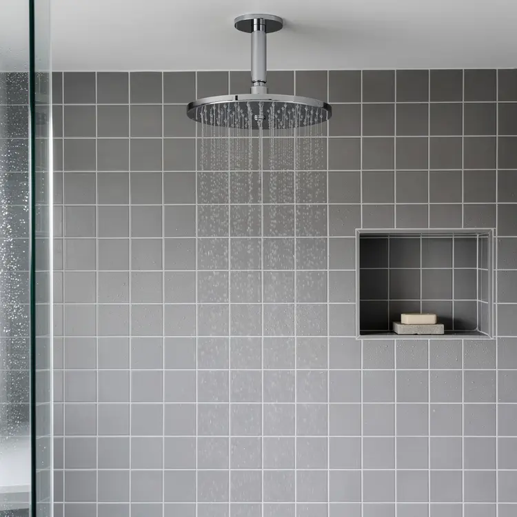Modern Rainfall Shower Installation