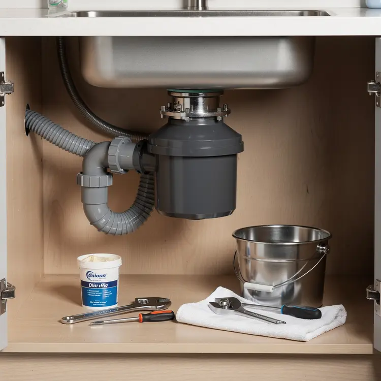 Garbage Disposal Installation Under Kitchen Sink