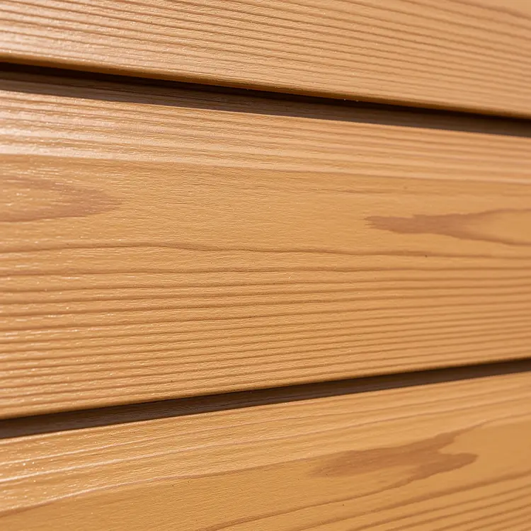 Wood Lap Siding Close-Up
