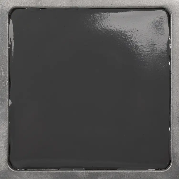 Industrial Metal Surface with High-Gloss Specialty Coating