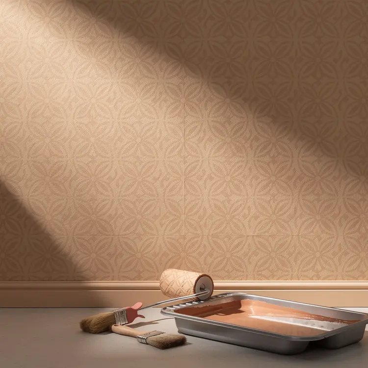 Decorative Wall Stenciling Project