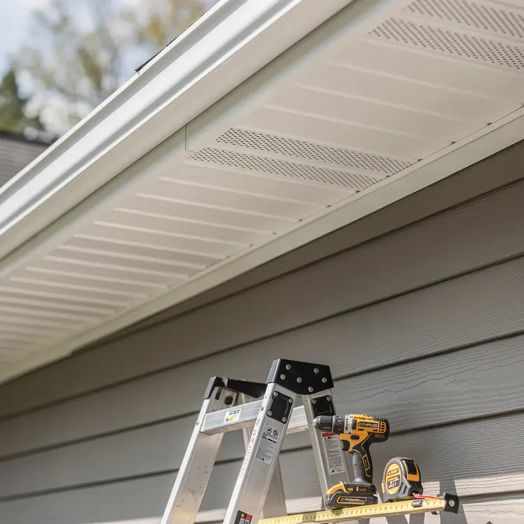 Residential Soffit & Gutter Work