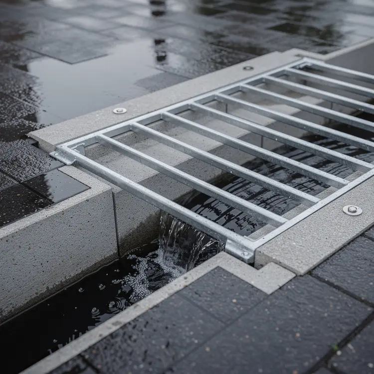 Stormwater Channel Drain Installation