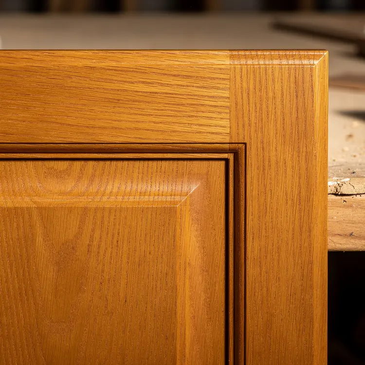 Custom Oak Cabinet Door Panel