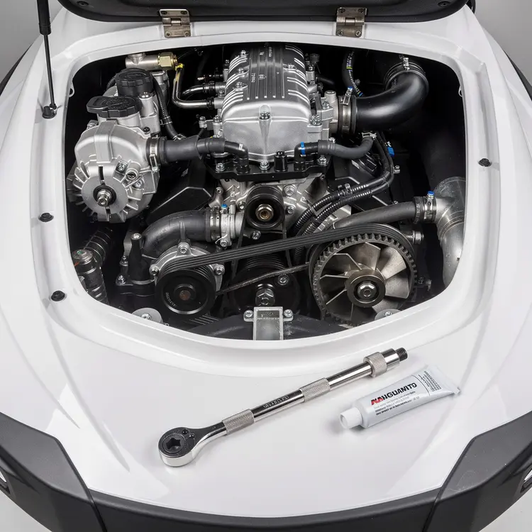 Jet Ski Engine Compartment Service