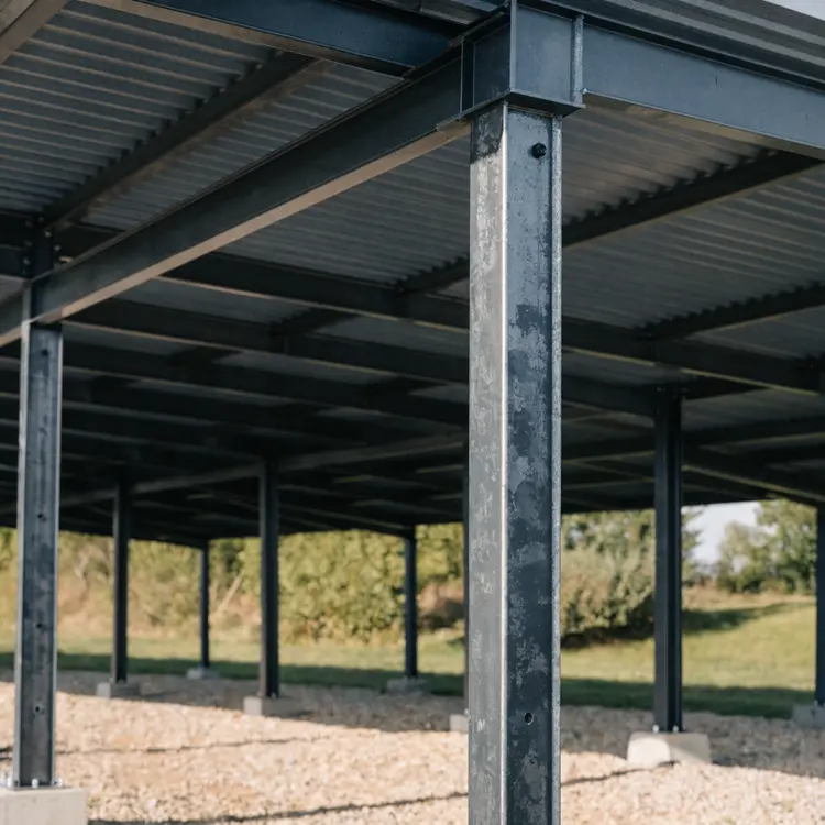Steel Frame Commercial Building Construction