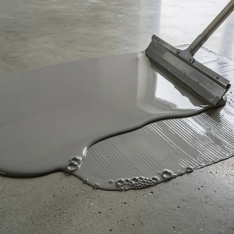 Epoxy Floor Coating Application