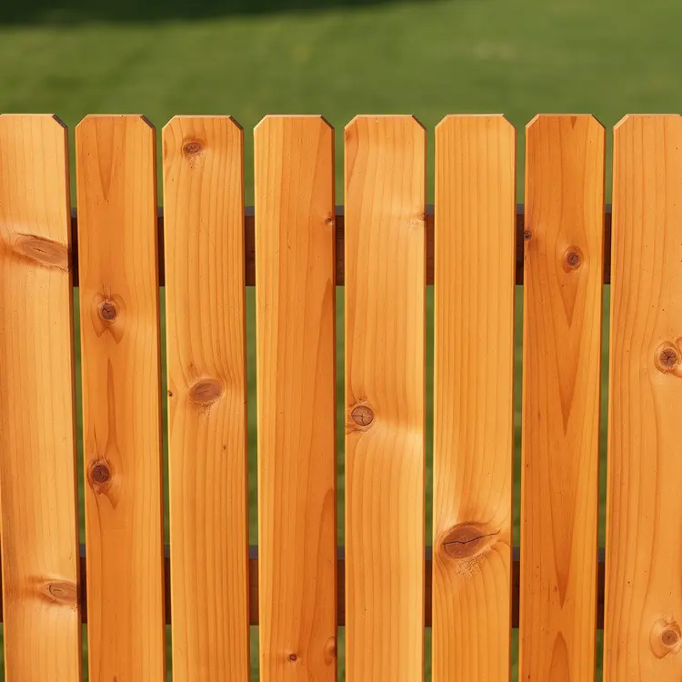 Cedar Wood Privacy Fence Installation