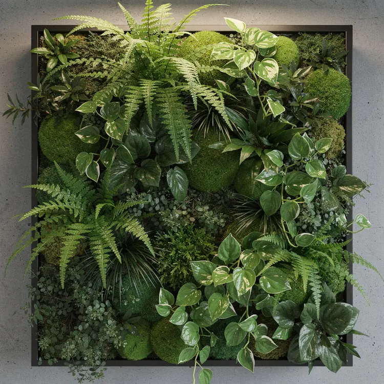 Indoor Vertical Living Wall Installation