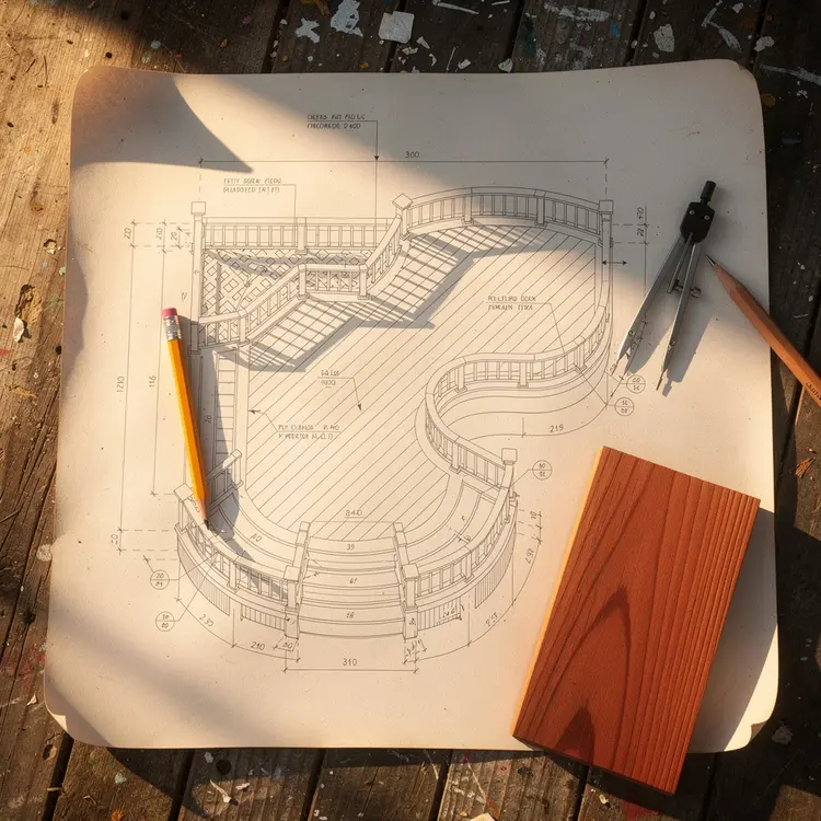 Custom Deck Design Blueprint