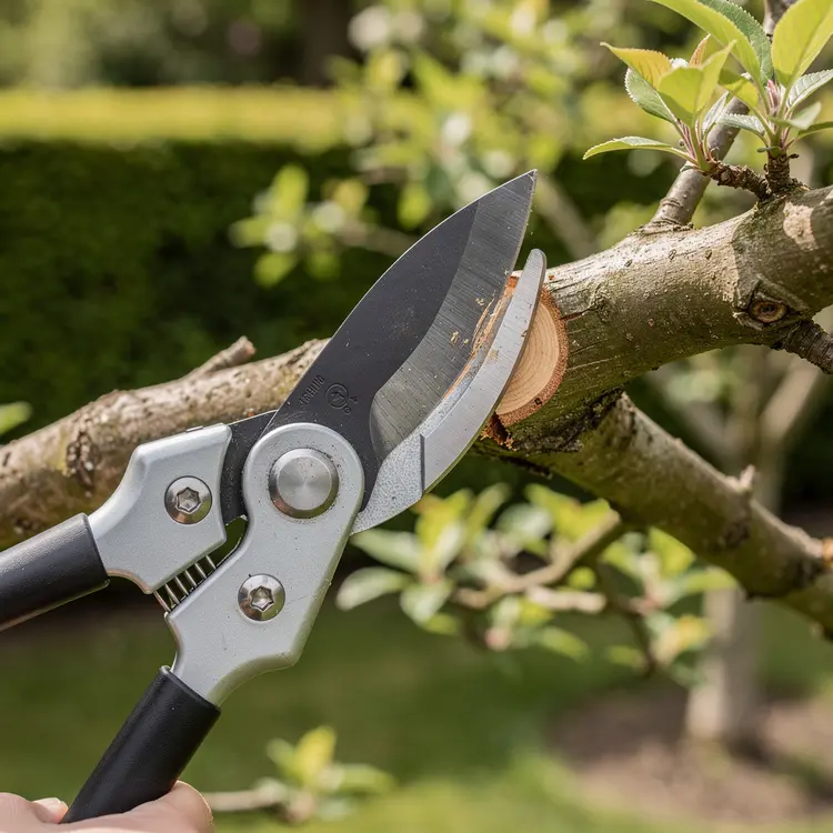 Tree Branch Pruning with Garden Shears
