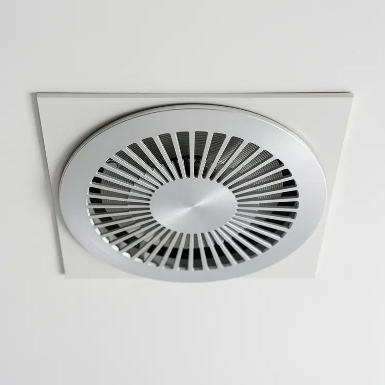 Ceiling-Mounted Exhaust Fan Grille