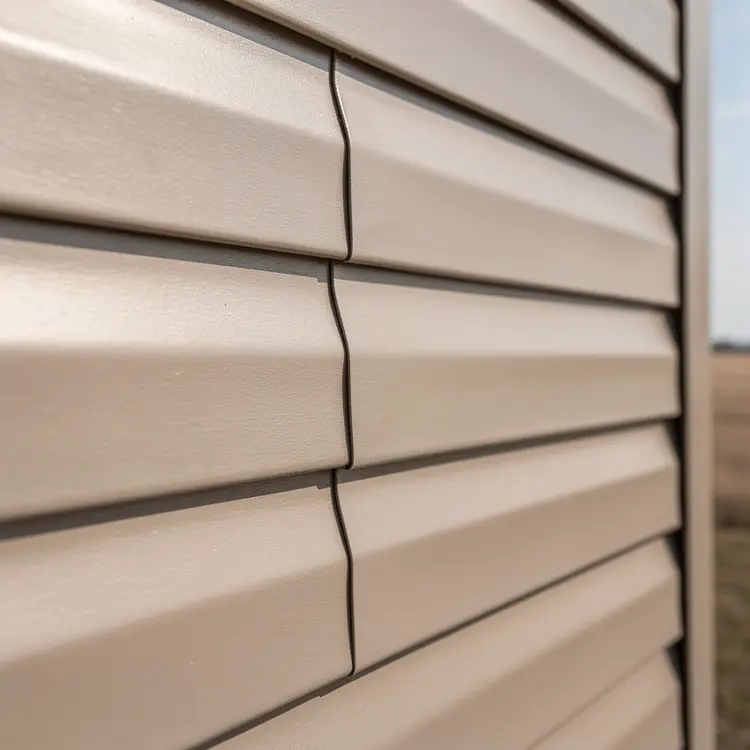 Aluminum Siding Installation on Residential Home