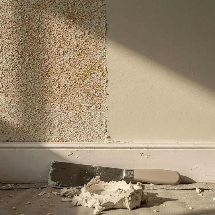 Wall Texture Removal and Skim Coat Finishing