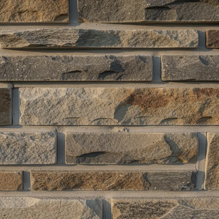 Natural Stone Retaining Wall with Repointed Mortar