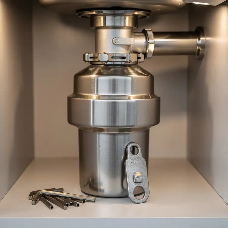 Under-Sink Garbage Disposal Unit