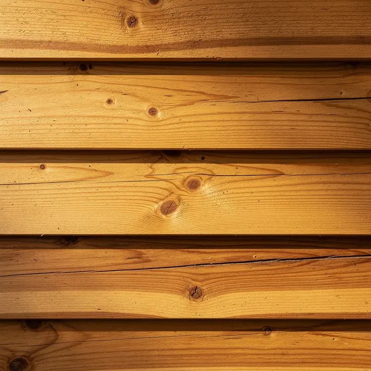 Cedar Wood Siding Close-Up