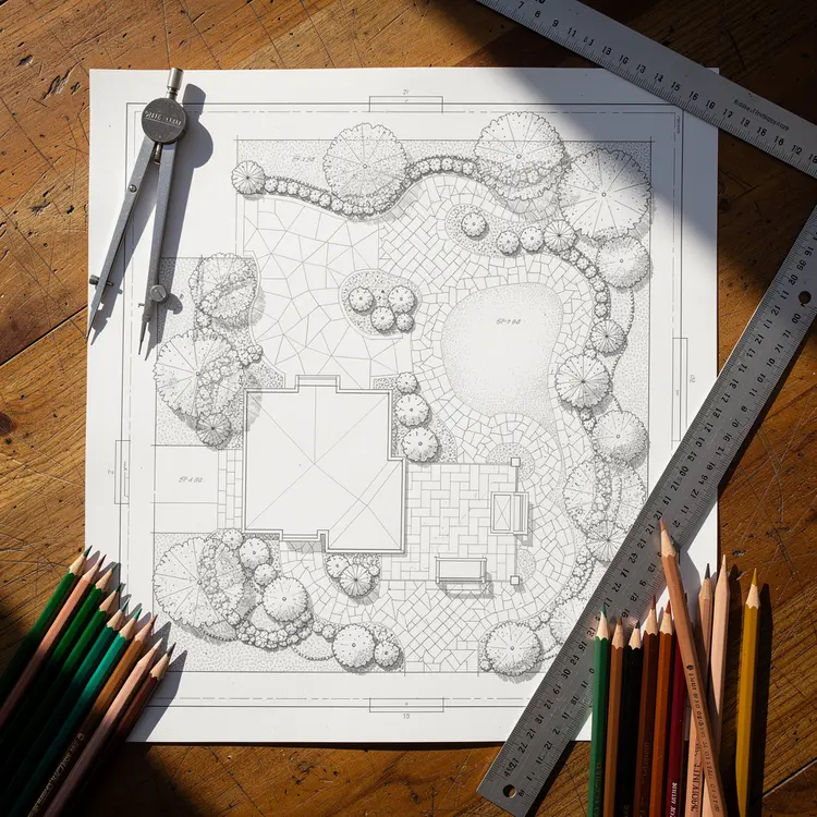 Residential Landscape Design Blueprint