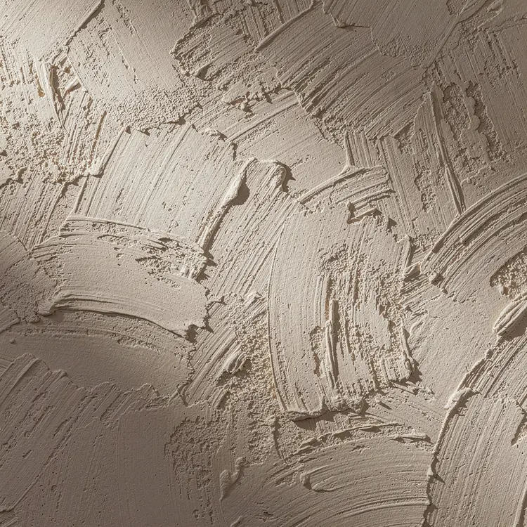 Textured Stucco Wall Surface Close-Up