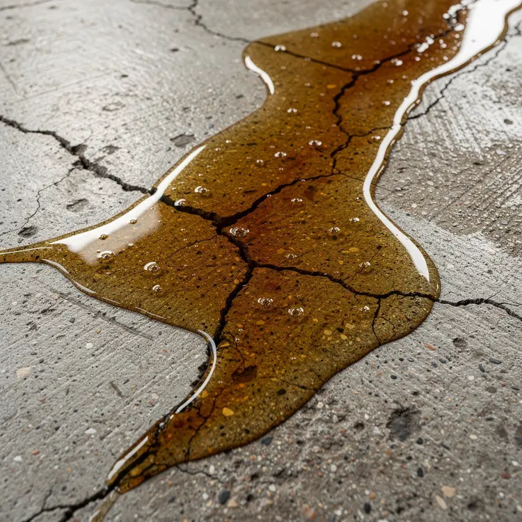 Epoxy Crack Repair on Concrete Floor