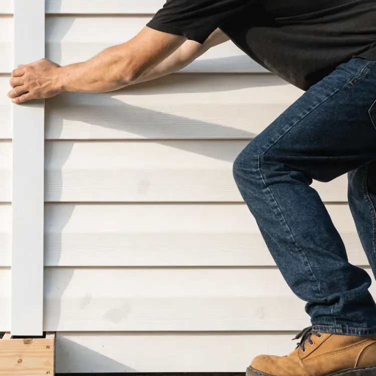 Siding Installation on Residential Home