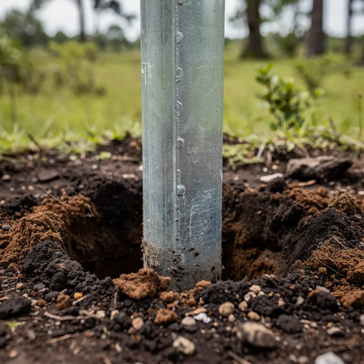 Steel Well Casing Pipe Installation