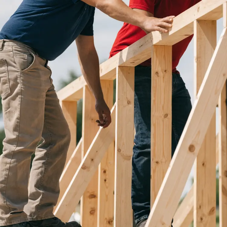 Residential House Framing Construction