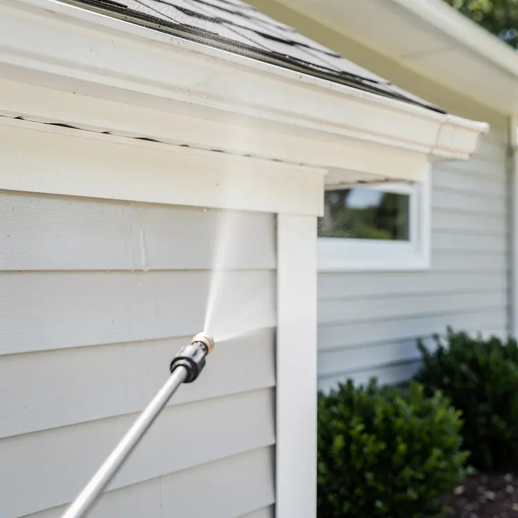 Pressure Washing House Siding