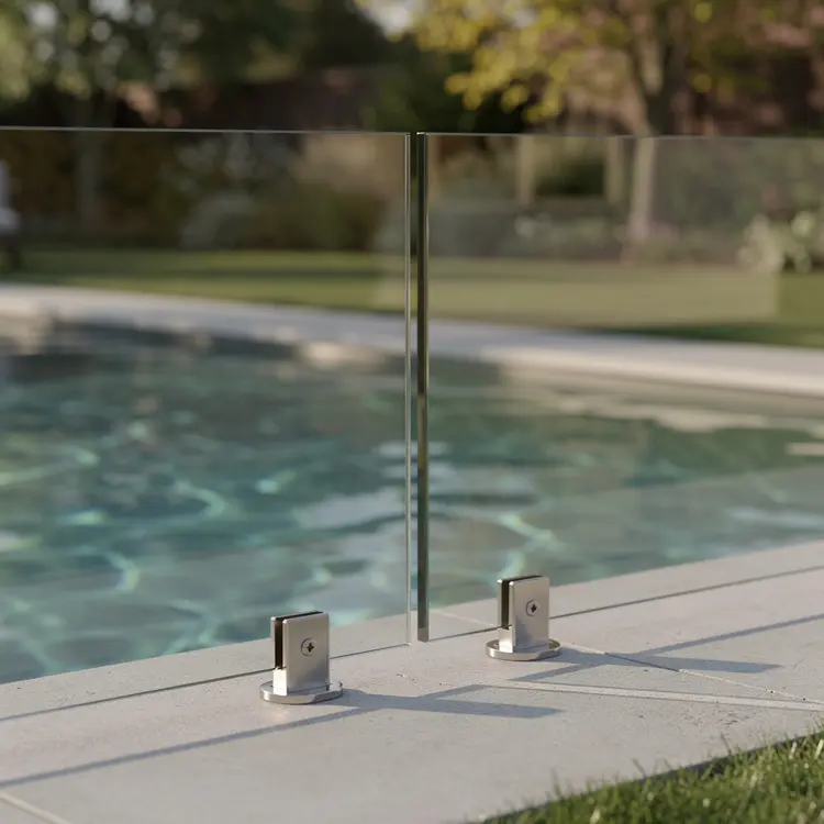 Frameless Glass Pool Fence Installation
