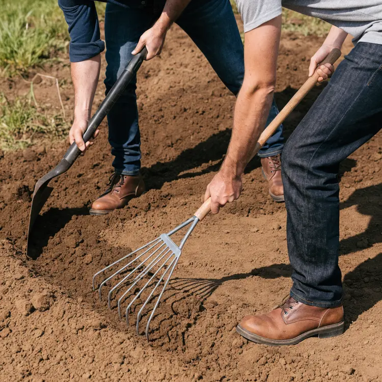 Soil Tilling and Garden Bed Preparation