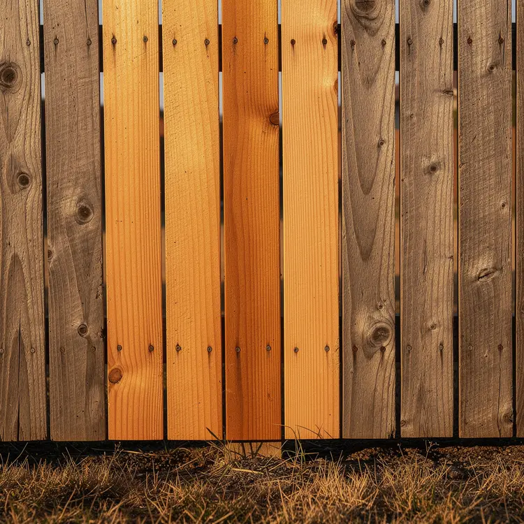 Cedar Wood Fence Panel Repair