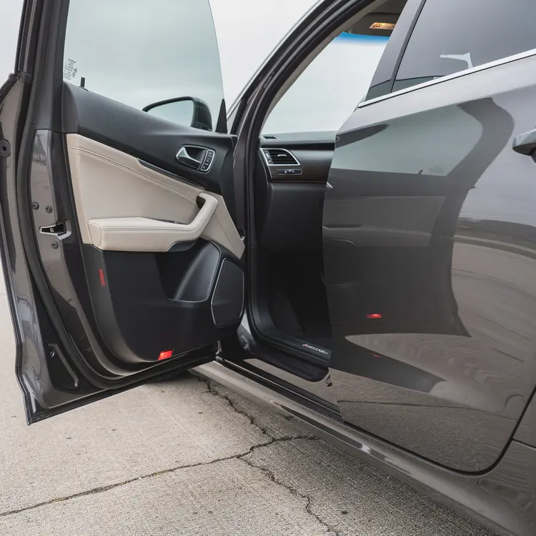 Freshly Detailed Luxury Sedan Interior and Exterior