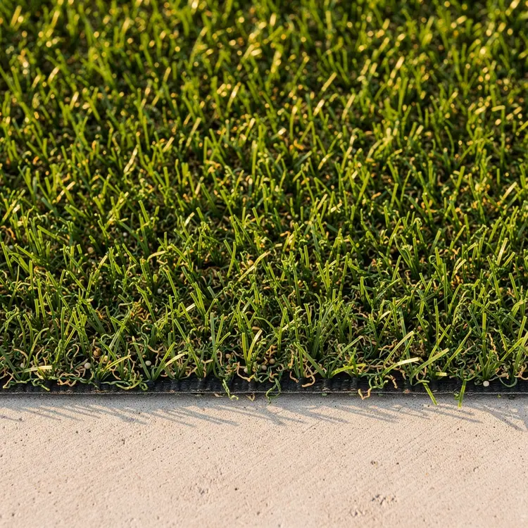 Artificial Grass Installation Close-Up