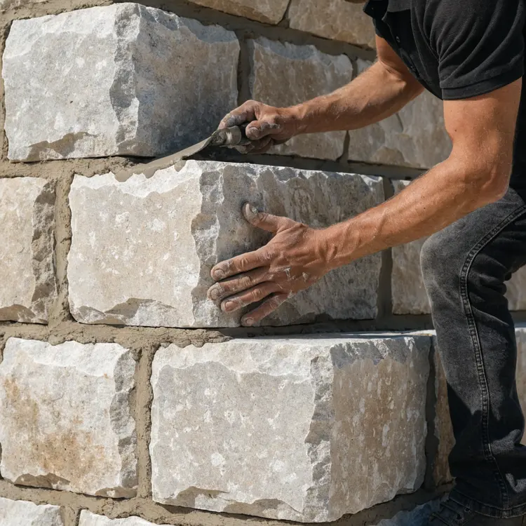 Stone Masonry Wall Construction