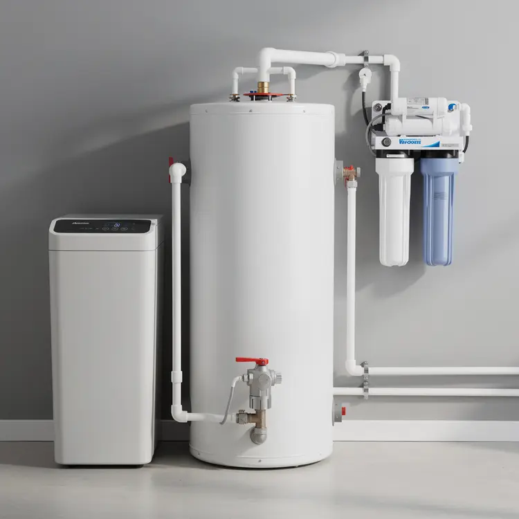 Water Heater and Whole-Home Water Filtration System Installation