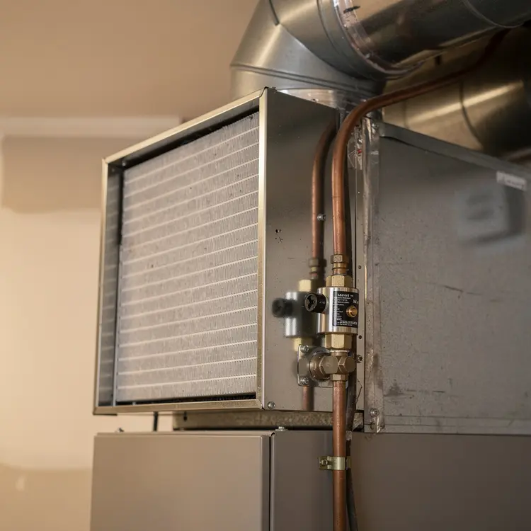 Whole-Home Bypass Humidifier on Furnace Plenum