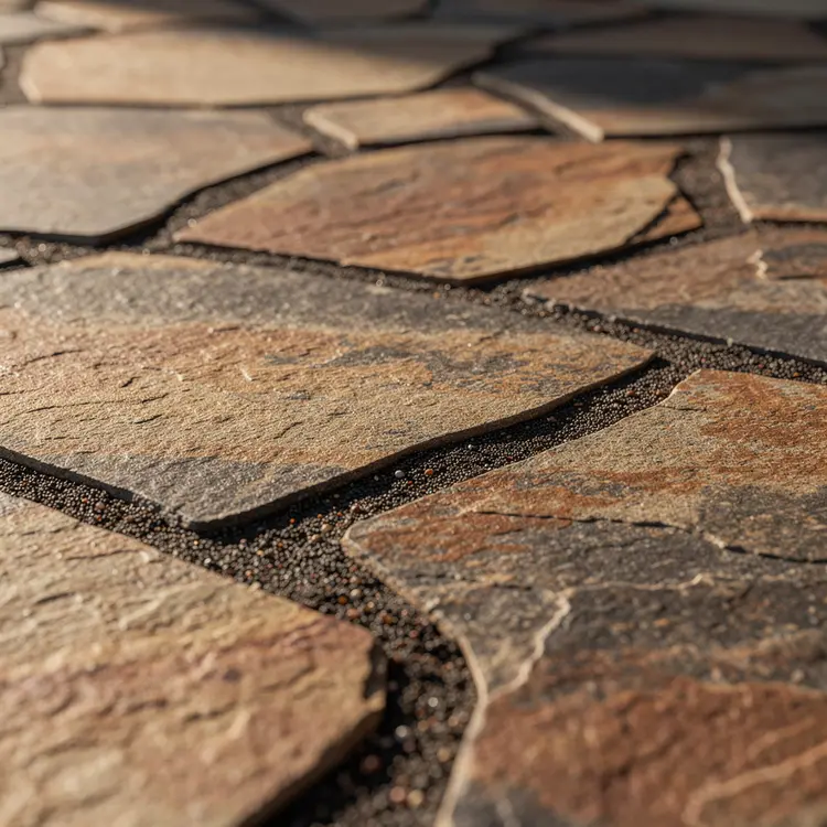 Natural Stone Flagstone Patio Surface