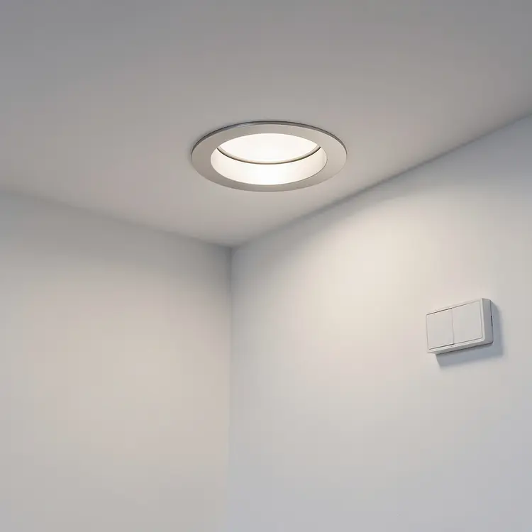 Recessed Ceiling Light with Wall Switch