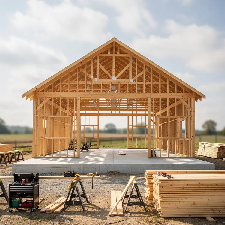 Barn/Home Wood Framing Construction
