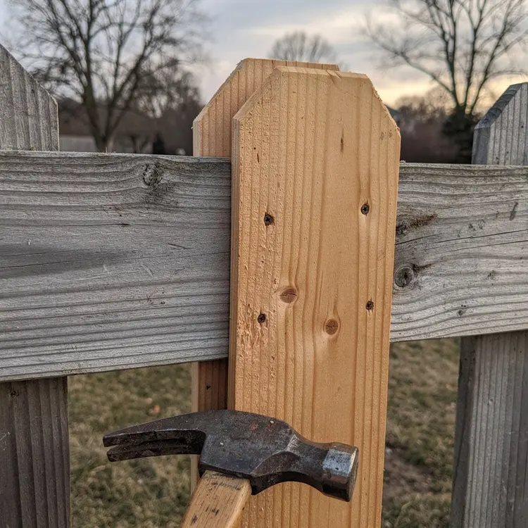 Wood Fence Picket Replacement