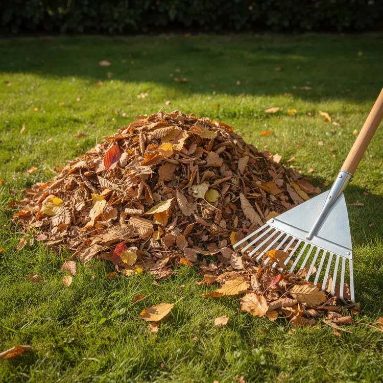 Autumn Leaf Raking and Yard Cleanup