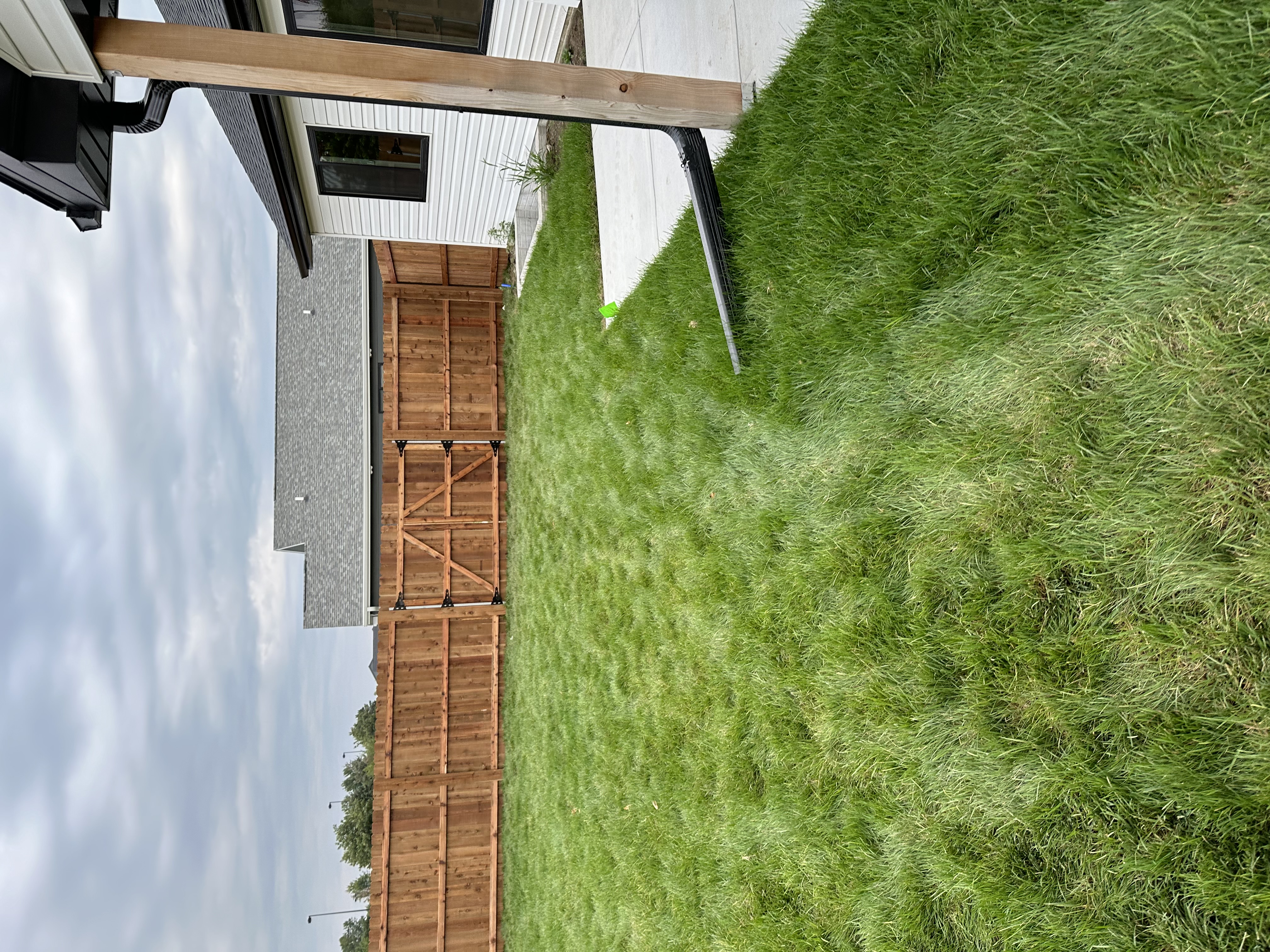 Cedar Wood Privacy Fence & Gate Installation
