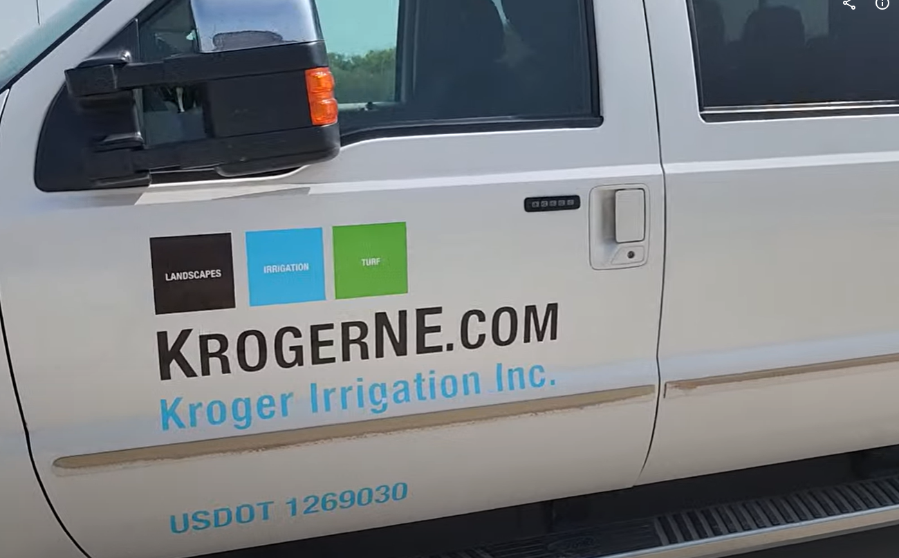 Kroger Irrigation Inc. Service Truck – Professional Irrigation & Landscaping