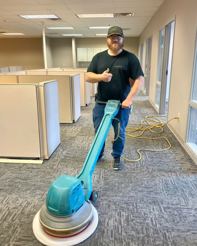 Commercial Carpet Cleaning in Office Space