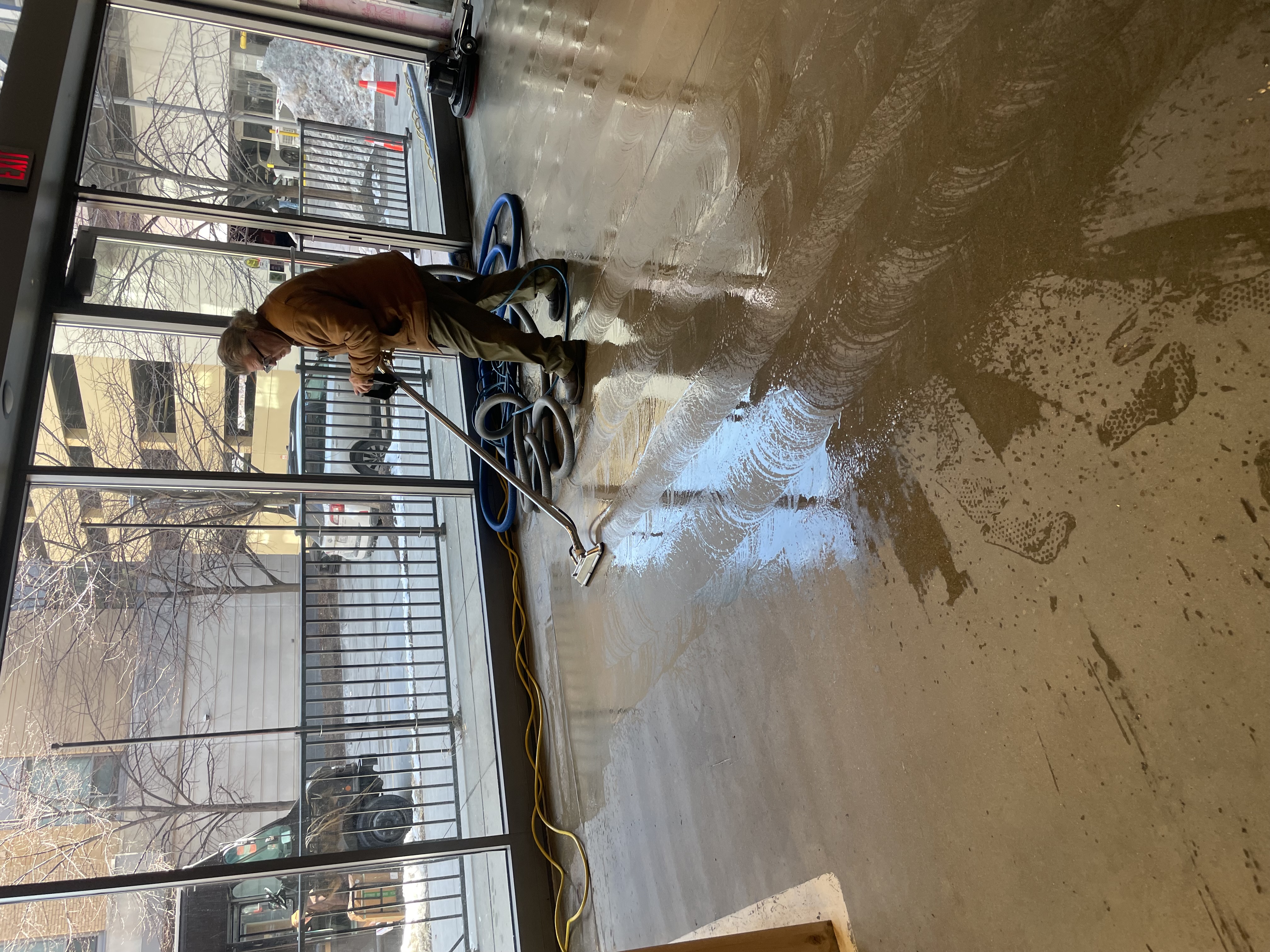 Commercial Hard Floor Deep Cleaning Service