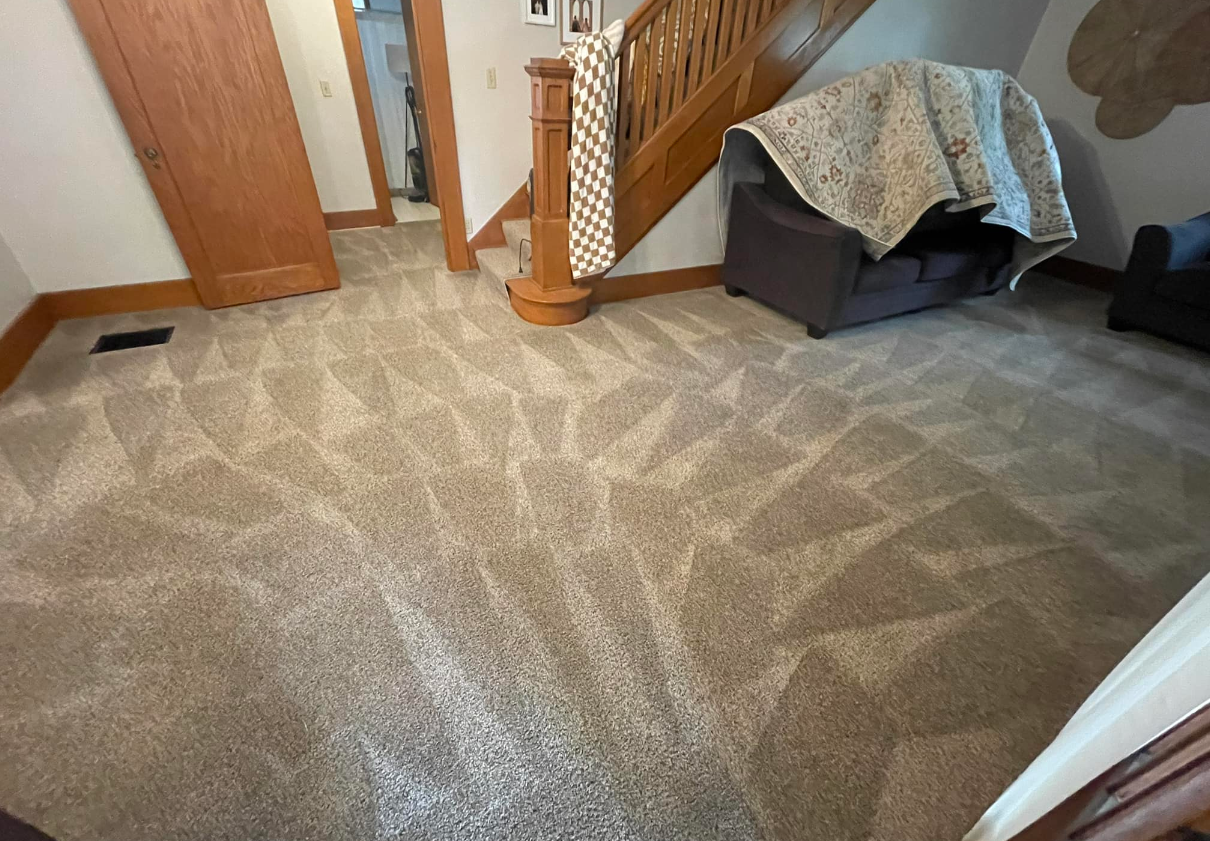 Professional Residential Carpet Deep Cleaning Results