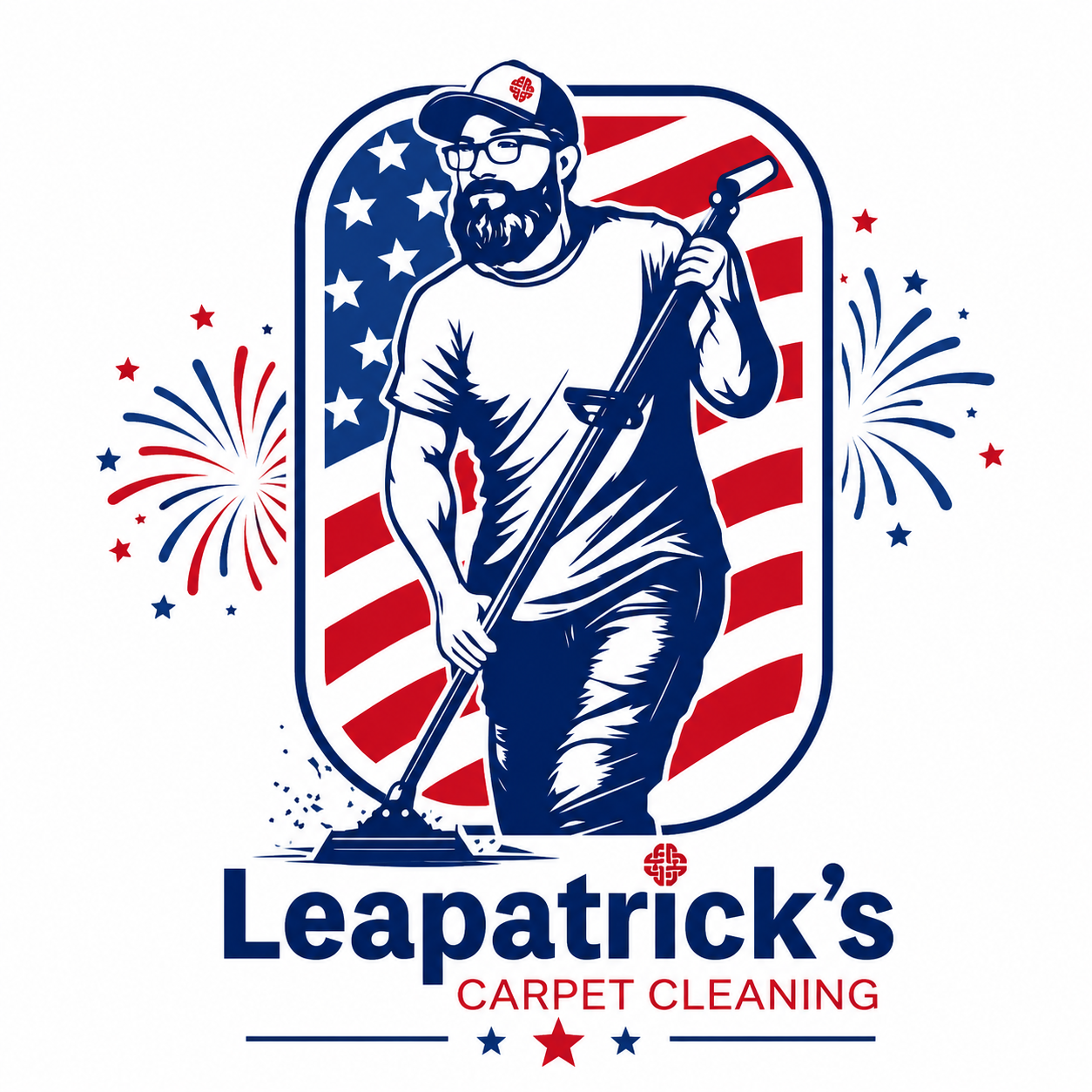 Leapatrick's Carpet Cleaning – Professional Logo