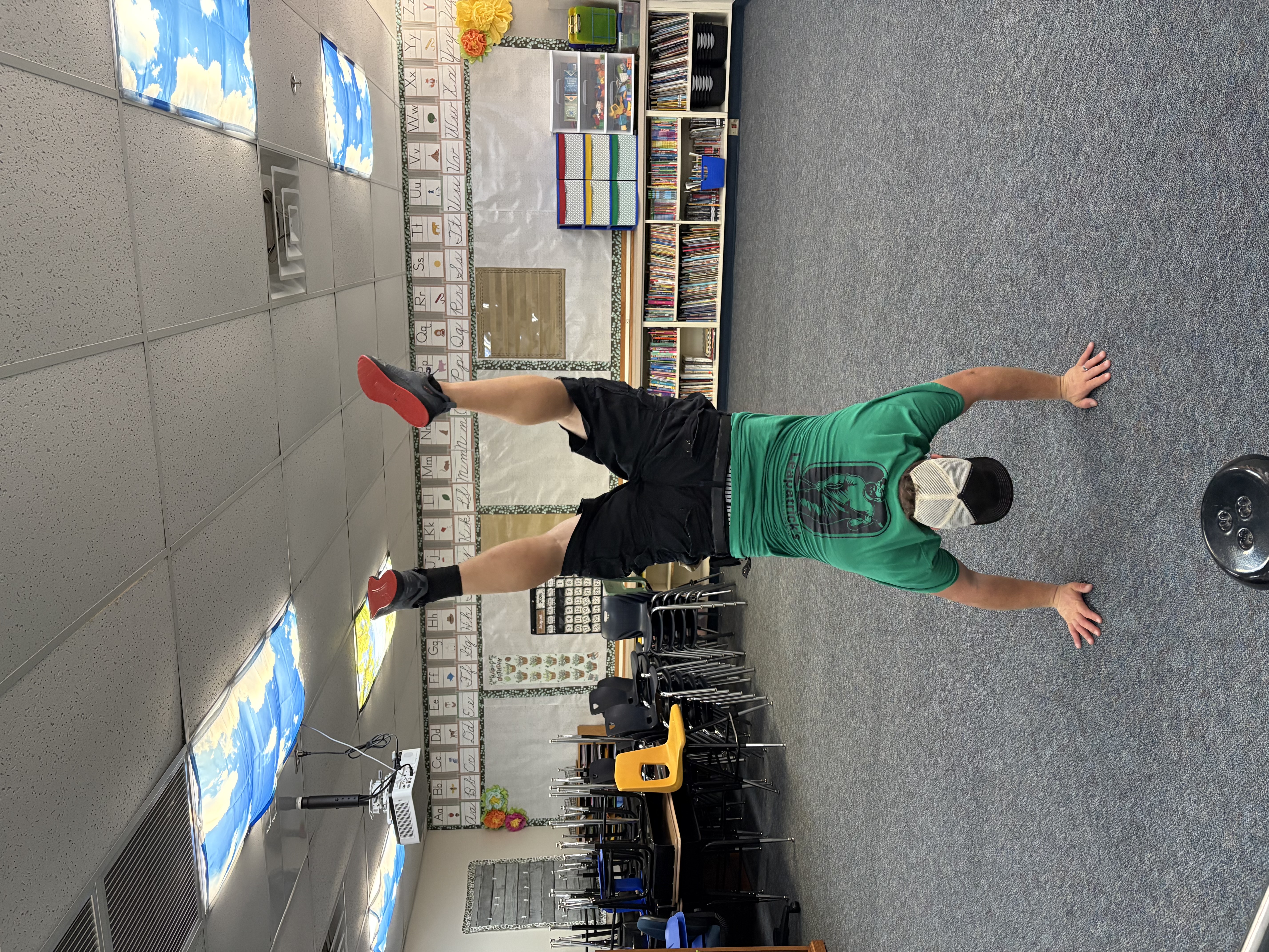 Spotless Classroom Carpet After Professional Cleaning