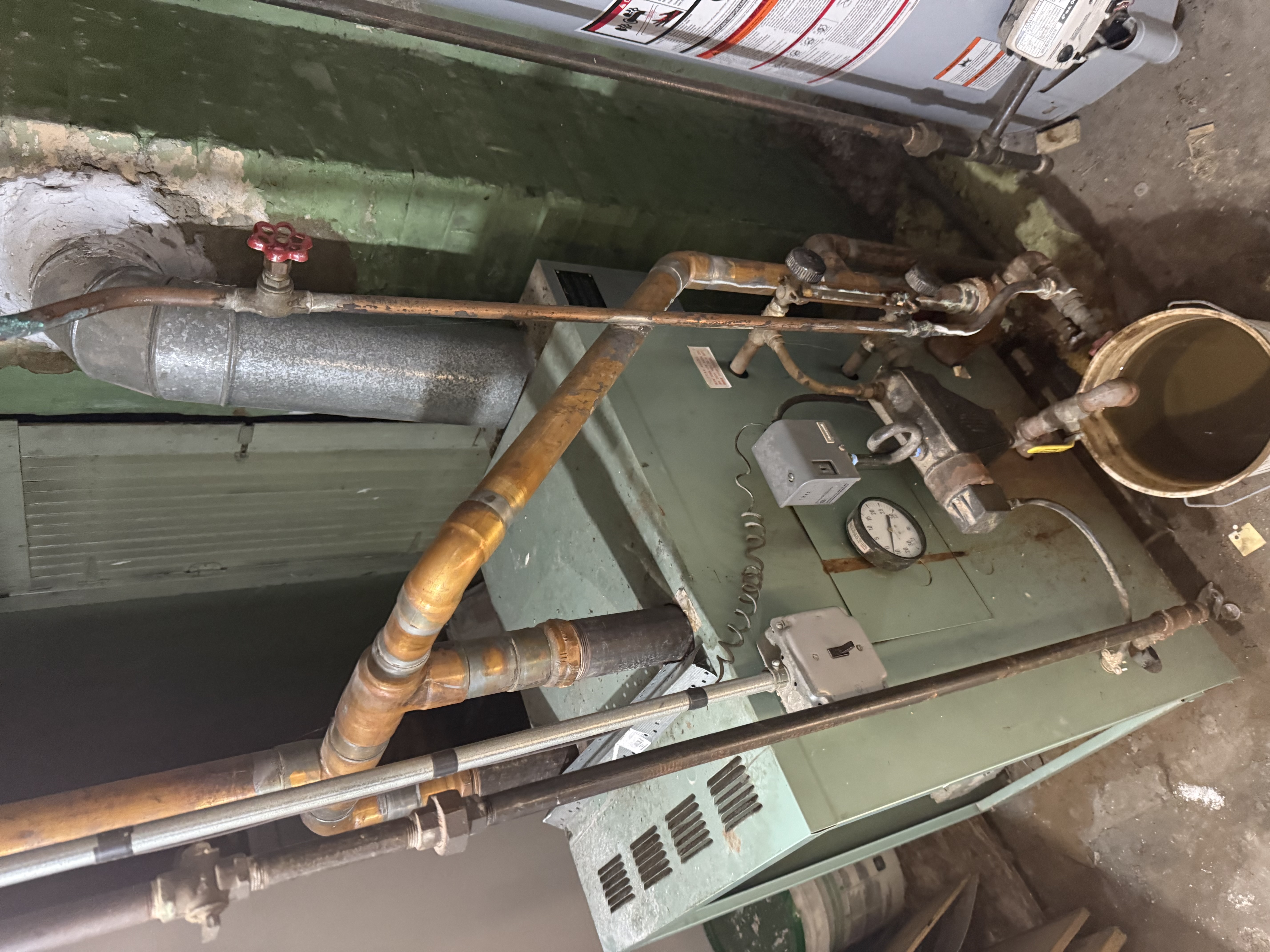 Basement Boiler & Pipe System Inspection